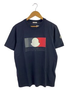 MONCLER◆Tシャツ/M/コットン/BLK/無地/18260174HAWY