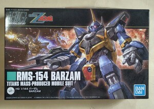 バンダイ◆機動戦士Zガンダム◆HGUC 『1/144 RMS-154 バーザム』（内袋未開封・未組立品）