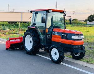 クボタ トラクター GL417 *41馬力 *804時間使用 *キャビンエアコン *4WD *パワーステアリング