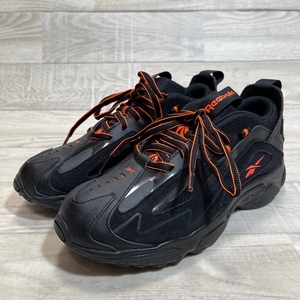 Reebok/リーボック/FV5293/DMX SERIES 1200LT/スニーカー/ブラック×オレンジ/25.5cm