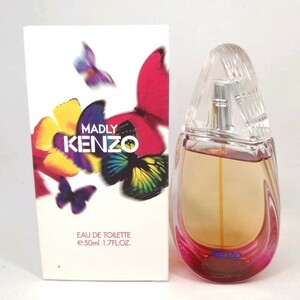 C 66 Φ 【 50ml ほぼ満タン 】 KENZO MADLY KENZO ケンゾー マドリーケンゾー EDT オードトワレ SP スプレー 香水 フレグランス