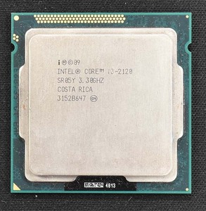 Intel Core i3-2120 SR05Y Socket 1155 (LGA1155) Sandy Bridge (動作確認済 中古品) (管:PCC4 x6s