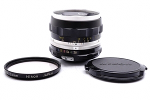 ★美品★ Nikon NIKKOR-S Auto 35mm F2.8 Lens ニコン レンズ 完動 ◆24