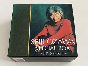 SEIJI OZAWA SPECIAL BOX ～世界のマエストロ　指揮：小澤征爾 8枚組CD＋DVD1枚　CD・DVD未開封品　x 