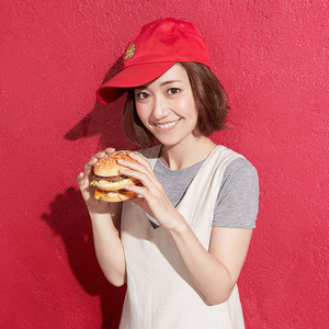 大島優子 着用モデル 300個限定 BEAMS Design × McDonald BIG Mac Cap キャップ 帽子 ビームス マクドナルド 正規品 未使用新品 送料無料