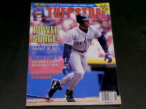 Tuff Stuff magazine August 1994 Ken Griffey Jr. dream team 2 NBA NFL NPB NHL ヴィンテージ カード