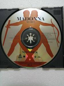 【非売品プロモCDシングル】Madonna Secret USAオリジナル マドンナ　シークレット