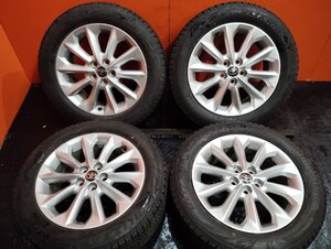 BS VRX2 205/55R16 スタッドレス【トヨタ カローラツーリング ハイブリッド 純正ホイール 16インチ 7J5HPCD100+50】23年製 バリ溝 (VTH090)