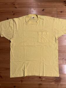 90’s FRUIT OF THE LOOM Vintage S/S Pocket T-Shirt/ヴィンテージ 半袖ポケットTシャツ Made In USA/アメリカ製 シングルステッチ