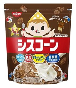 日清シスコ シスコーンマイルドチョコ 200g×6袋