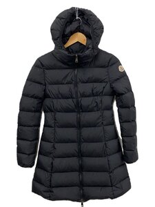 MONCLER◆ロングダウンジャケット/0/ナイロン/BLK/H20931C00065 539YH