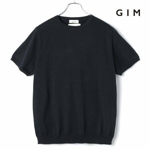 ◆【GIM(ジム)/春夏/アメリカンシーアイランドコットン18G半袖クルーネックニット】[gim2380084-M]