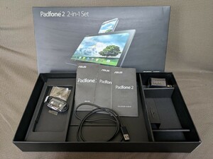 ASUS Padfone2 2-in-1 Set 空箱 付属品のみ