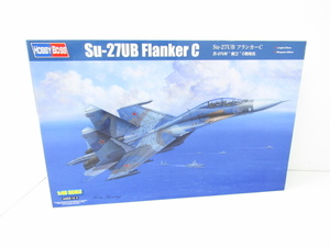 HOBBYBOSS 1/48 SU-27UB フランカ-C 81713 プラモデル 未組立品 中古 ≡TY12814