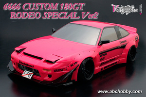 ☆★ABC HOBBY 01 スーパーボディ　バリバリCUSTOM!! ☆ 6666 CUSTOM 180GT RODEO SPECIAL Ver.2 ☆★新品