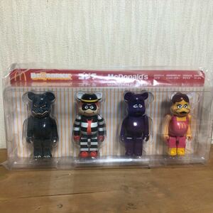 送料無料当選　マクドナルド　ゴジラコラボ　ベアブリック4体セット　BE@RBRICK 　即決　匿名配送　 ゴジラVSマクドナルド　