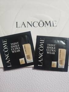 新品★LANCOME ランコム タンイドル ウルトラ ウェア リキッド N＜ファンデーション＞＃BO-01 ＃BO-02★サンプル2個