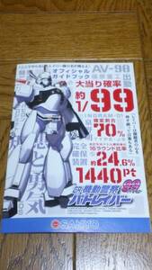 機動警察パトレイバー　パチンコ　ガイドブック　小冊子　遊技カタログ　泉野明　新品　未使用　希少品　入手困難