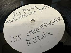 12”★DJ Rush / Motherfucking Bass / ハード・テクノ！