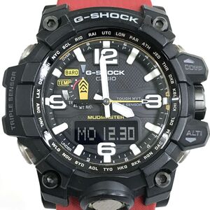 美品 CASIO カシオ G-SHOCK ジーショック マッドマスター MUDMASTER 腕時計 GWG-1000 ソーラー電波 マルチバンド6 箱付き 動作確認済