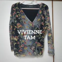 VIVIENNETAM☆ビビアンタム　パワーネットカットソー