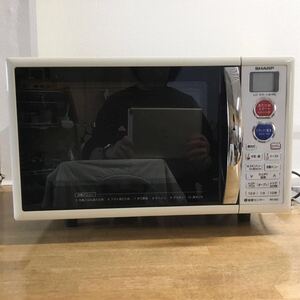 【動作品】SHARP シャープ 電子レンジ オーブンレンジ RE-S5C-W ホワイト 白 50/60Hz 2015年製 キッチン家電 中古品