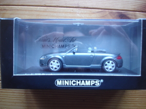 *1/43　MINICHAMPS　AUDI　TT　Roadster　1999　Grey　宅急便着払発送