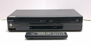 【中古】東芝 TOSHIBA SD-V800 VHS ビデオ一体型DVDプレーヤー リモコン付