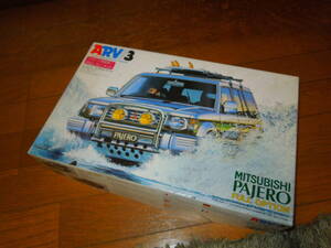 FUJIMI フジミ ARV3 MITSUBISHI PAJERO FULL OPTUON 年数経過未組み立て品現状渡し