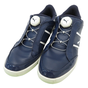 PUMA GOLF プーマゴルフ 193527-04 MONOLITE CAT ProDISC スパイクレスゴルフシューズ ネイビー系 24.0cm [240101168589] ゴルフウェア