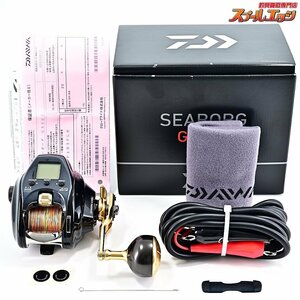 ★☆【ダイワ】 21シーボーグ G300J 使用距離0.0km 使用0時間 未使用PEライン装着 DAIWA SEABORG★☆m34238