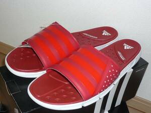 1★★★★即決！新品 adidas/アディダス CC Revo 3 Slide 赤 US16-34.5cm