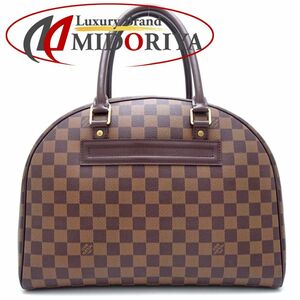 LOUIS VUITTON ルイヴィトン ダミエ ノリータ N41455 ハンドバッグ エベヌ/351263【中古】