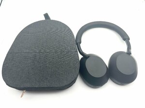 【美品】SONY ソニー　ノイズキャンセリング　ワイヤレスヘッドホン WH-1000XM5BM ブラック　ケース付き