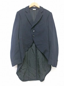 COMME des GARCONS コムデギャルソン 燕尾ジャケット ネイビー S GR-J046 AD2006 毛100% Swallowtail jacket