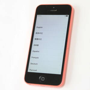 iPhone 5c ピンク docomo 判定〇 ジャンク #30250