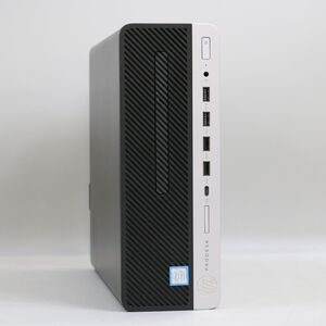 1円スタート 第8世代 i7 搭載 HP ProDesk 600 G4 SFF (Core i7-8700/メモリ16GB/SSD256GB+HDD500GB/Windows 11 Pro)