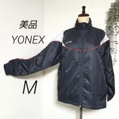 YONEX　M　ナイロンジャケット　ウィンドブレーカー　HEAT　ダークグレー