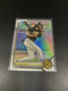 【James Wood】2022 Bowman Chrome 1st Mojo topps