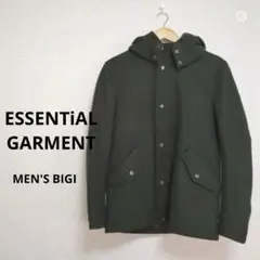 ESSENTiAL GARMENT   ウールコート　厚手　裏地中綿　メンズ　M