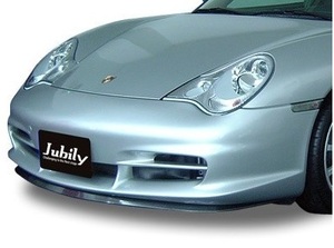 ポルシェ 996後期　フロントバンパー+カーボンリップ Norma　セット　jubily ジュビリー　　※GT-3装着不可