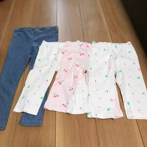 【中古】ZARA ザラ　レギンスパンツ　デニムパンツ　SIZE 4-5YEARS CM110