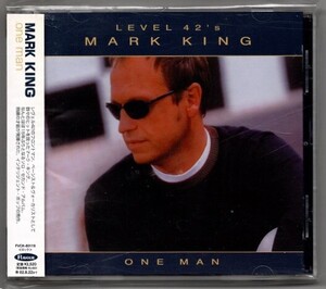 廃盤/国内盤CD：MARK KING ONE MAN LEVEL 42 マーク・キング ワン・マン レヴェル42 AOR フュージョン レベル42 MARC