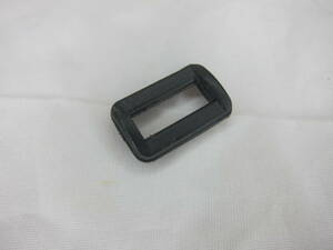 定形外110円★プラスチック角カン20mm／2cm★黒_管理番号02