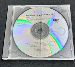 2YXS1130★現状品★富士通/Fujitsu PRIMERGYドキュメント＆ツールCD ServerView/REMCSエージェント/HRM/server for PRIMERGY(Windows/Linux