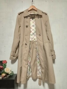 ◆送料無料◆ COACH トレンチコート 訳あり サイズS USED 