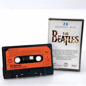 THE BEATLES「20 GREATEST HITS」カセットテープ【試聴確認済】