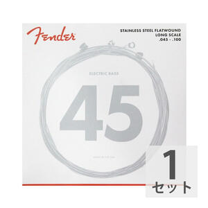 フェンダー Fender Bass Strings Stainless Steel Flatwound 9050L 45-100 エレキベース弦