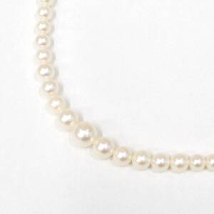 MIKIMOTO ミキモト ベビーパール グラデーション ネックレス 3.5-7.3mm