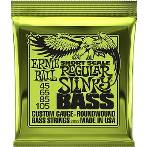 ERNIE BALL #2852 Short Scale Regular Slinky Bass 045-105 アーニーボール ベース弦